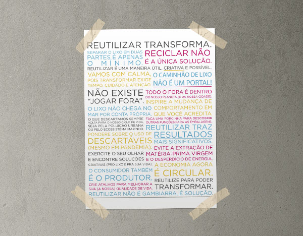 manifesto reutilizar transforma