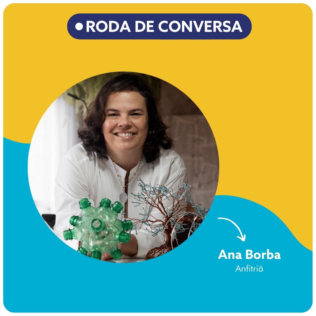 Ana Borba nas rodas de conversa